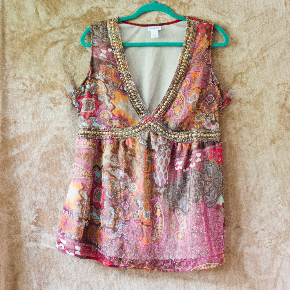 2/$20 Boho Maternity Top by Motherhood Maternity